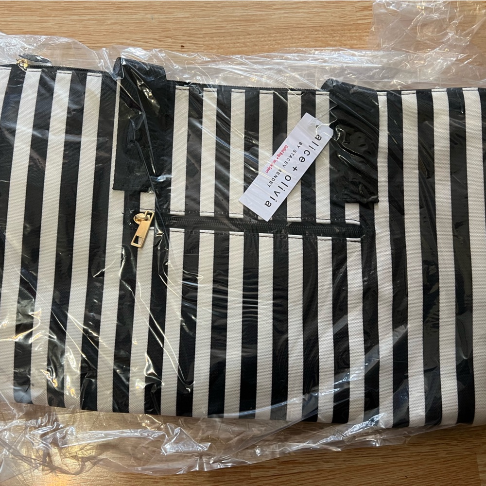 Alice and Olivia duffel bag- two handles